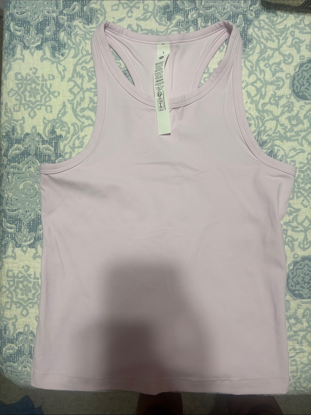 lululemon athletica Light Pink Racerback Tank
